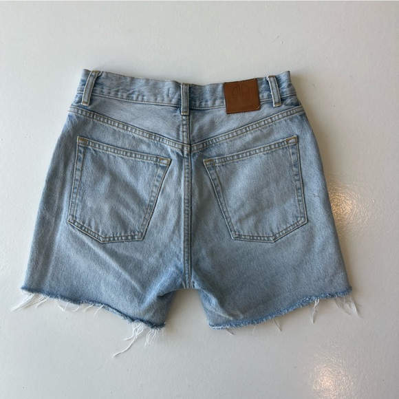Anine bing light wash denim jean shorts - Picture 2 of 5